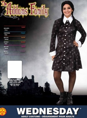 成人亚当斯一家2款 Wednesday Morticia The Addams Family