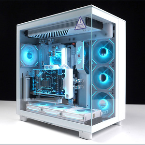 BRO兄弟水冷 NZXT H9 FLOW双腔设计海景房机箱定制分体式水冷方案