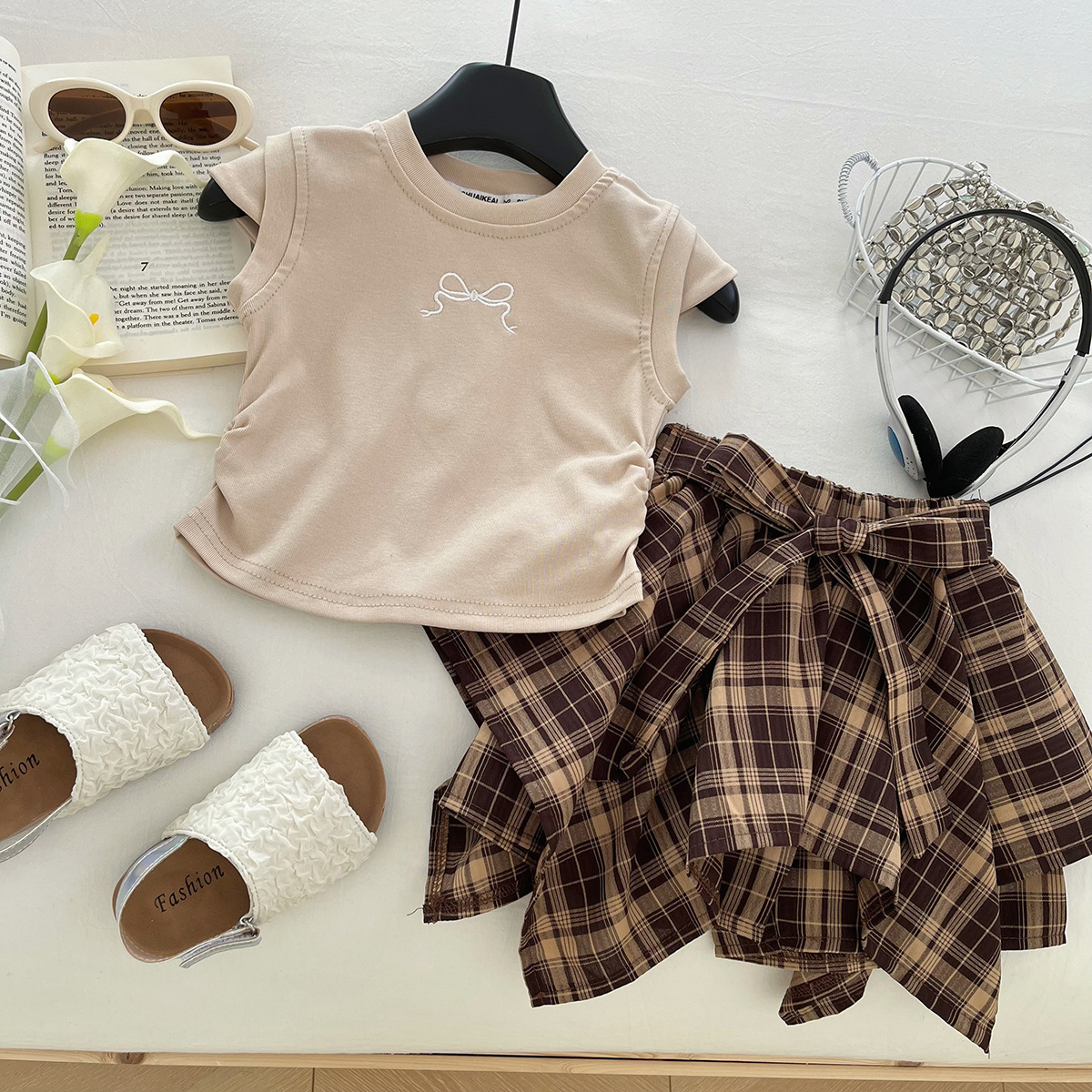 2025新款女童夏季两件套