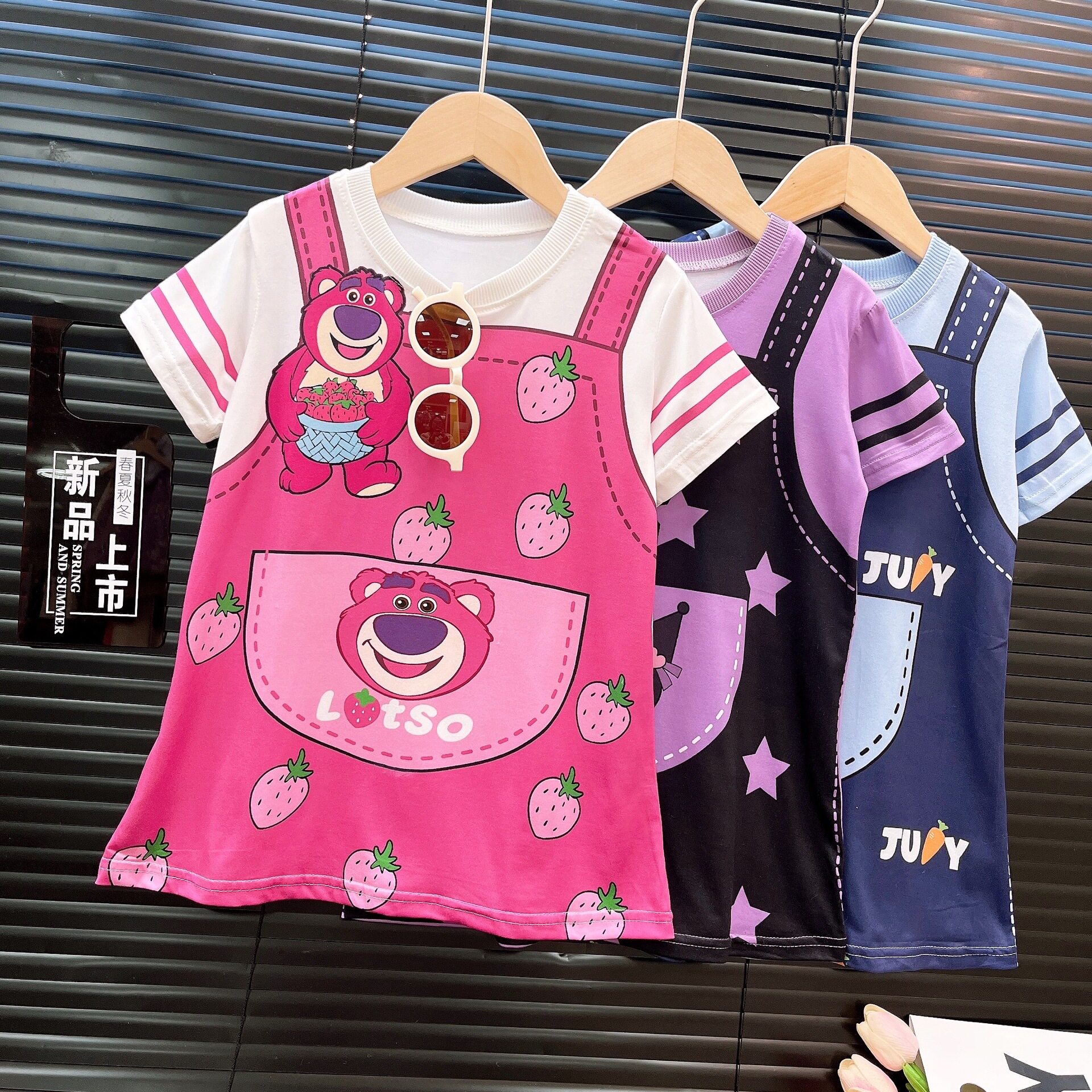 女童夏季连衣裙新款T裙
