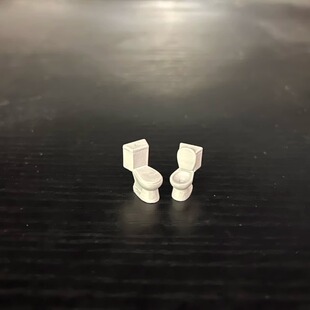 1/64马桶64比例场景配件摆件