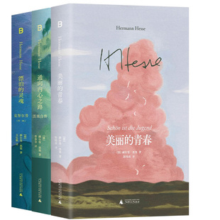 美丽的青春+通向内心之路:黑塞自传+漂泊的灵魂：克努尔普共3册 作者:赫尔曼·黑塞 著 赫尔曼黑塞作品