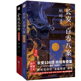 长安一百零八案：蚍蜉杀+金陵风雨图 汴京来客共2册 作者:廖舒波 何慕 出版社:北京联合出版有限公司