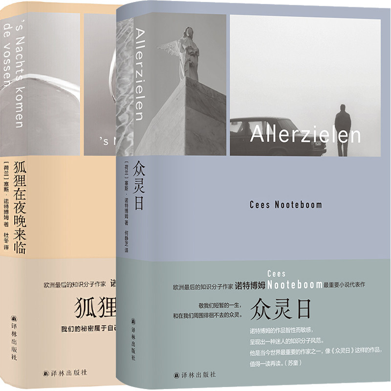 众灵日+狐狸在夜晚来临共2册 诺特博姆作品 作者:[荷兰]塞斯·诺特博姆 著 出版社:译林出版社图片