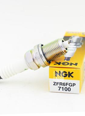 NGK进口铂金火花塞ZFR6FGP 7100适配科鲁兹96166 836 136四支起售
