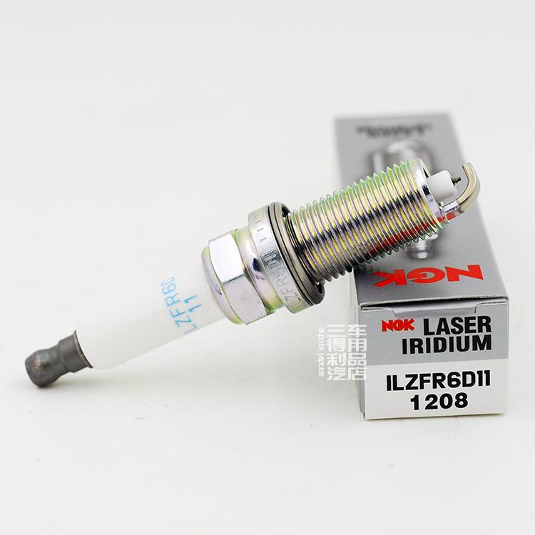 进口NGK铱铂金火花塞ILZFR6D11 1208适配宝马N52/C4L 408四支起售