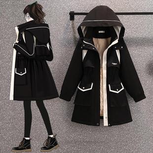 宽松简约减龄显瘦加厚棉衣外套 冬季 大码 胖MM高端棉服女2025年新款