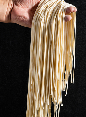 妈妈的那碗大陈面江山长寿面素面500g*3筒衢州特产扁宽面阳春面