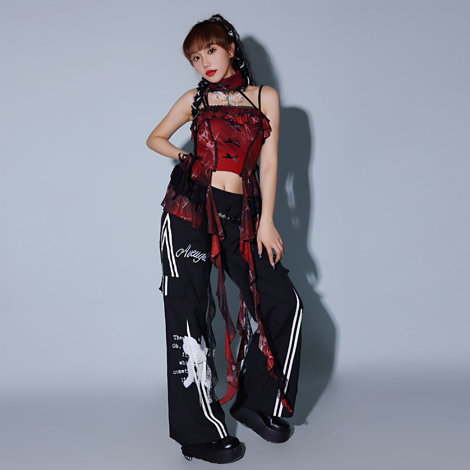 舞依芭2025新款爵士舞演出服图片