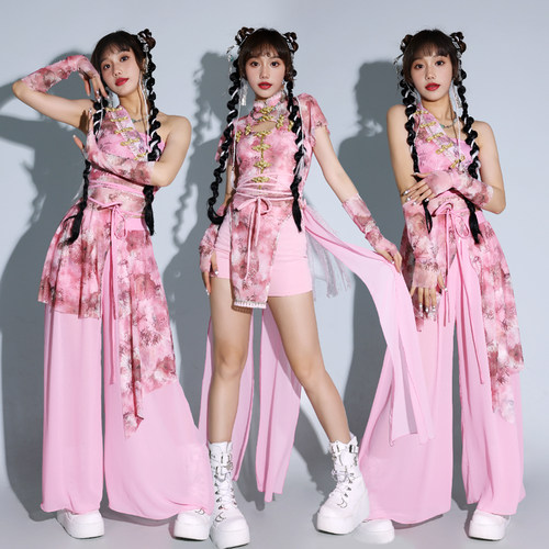 2025新款kpop打歌服女团舞台装