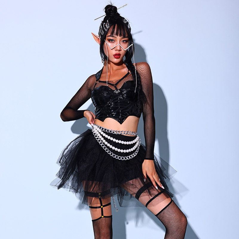 促销gogo演出服女套装性感酒吧ds演出服爵士舞服装夜场b组舞台装