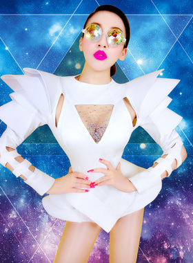 舞依芭欧美酒吧dj领舞服性感大气女歌手服夜店ds演出服新款gogo服