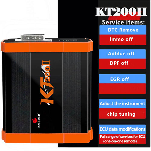 KT200IIECU编程器支持ECU