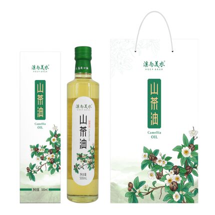 溪南美农500ml茶籽油山茶油菜籽油