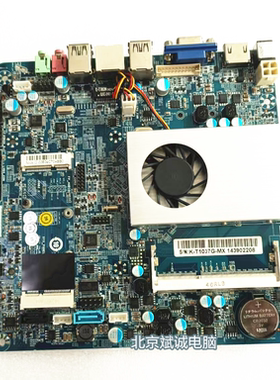 K-T1037G-MX主板 迷你1037U集成12V超薄 ITX 支持MSATA  WII无线