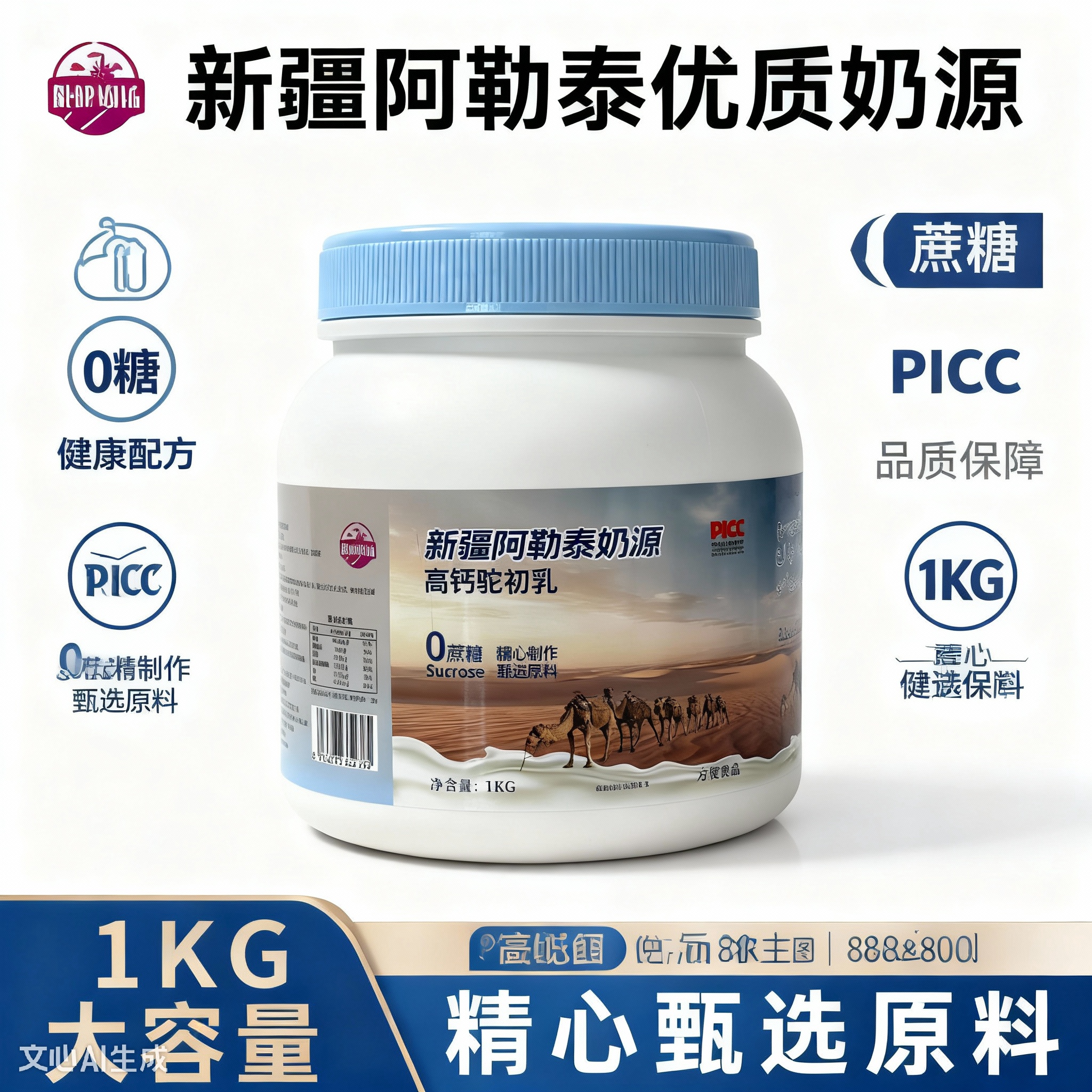 奶粉中老年人驼奶粉新西进口羊乳