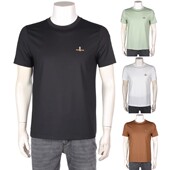 比音勒芬专柜正品 冰舒棉圆领短袖 男士 新款 夏季 时尚 T恤衫