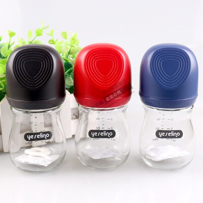 可尼诺悦吸婴儿玻璃奶瓶120毫升