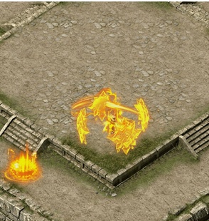 传奇道士技能素材 盾战术 目标播放防御型技能 PNG JN58