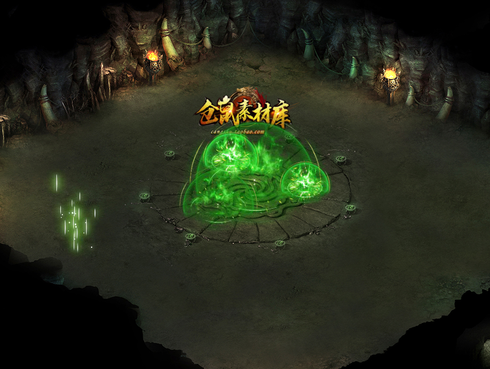 传奇技能素材  灭天火 目标攻击型 高清 PNG格式JN365