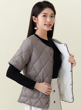 打底棉服短款基础女士修身外套厚