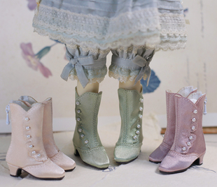 现货 风瞳FT新新 六分鞋 珍珠靴 BJD鞋 DOLL感十足
