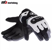 MOTOBOY摩托车骑行手套G 加棉防水碳纤维防摔男女 01冬款 08W