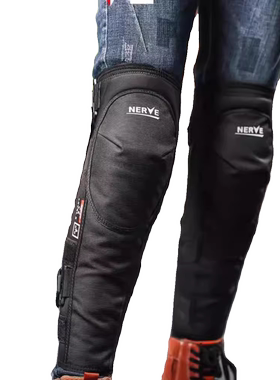 NERVE涅夫护具ce2摩托车护膝护腿冬款骑行加厚保暖男女