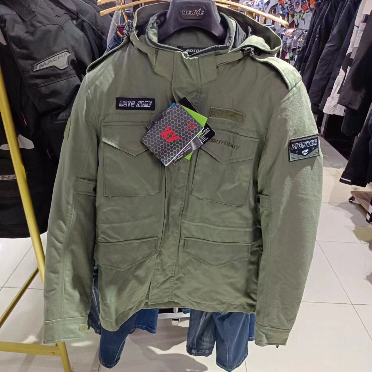 MOTOBOY  ARJ-01 摩托车骑行服骑士装备防摔加棉的内衬可拆卸机车