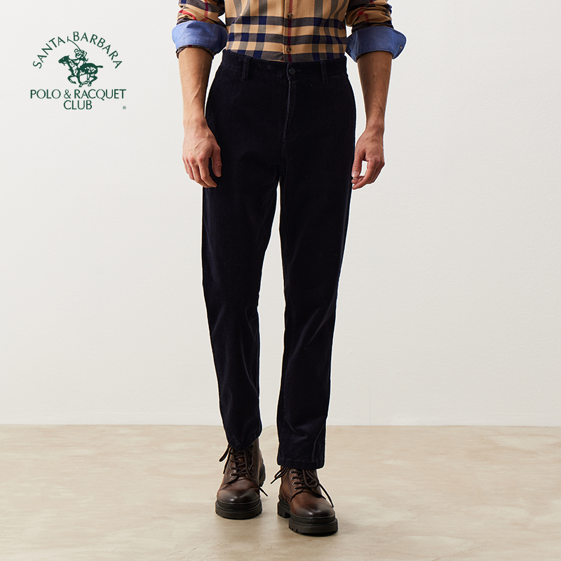 圣大保罗灯芯绒男士休闲裤