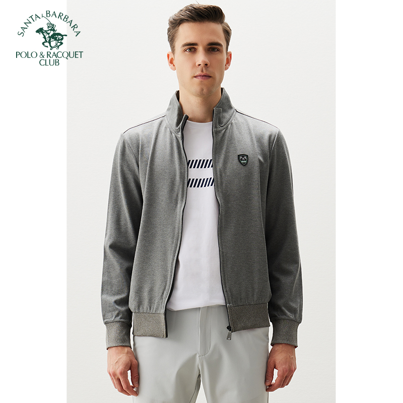 圣大保罗男士针织外套商务休闲