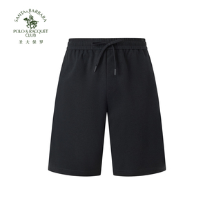 商场同款 经典 圣大保罗男式 2026春夏新品 直筒休闲短裤 针织裤