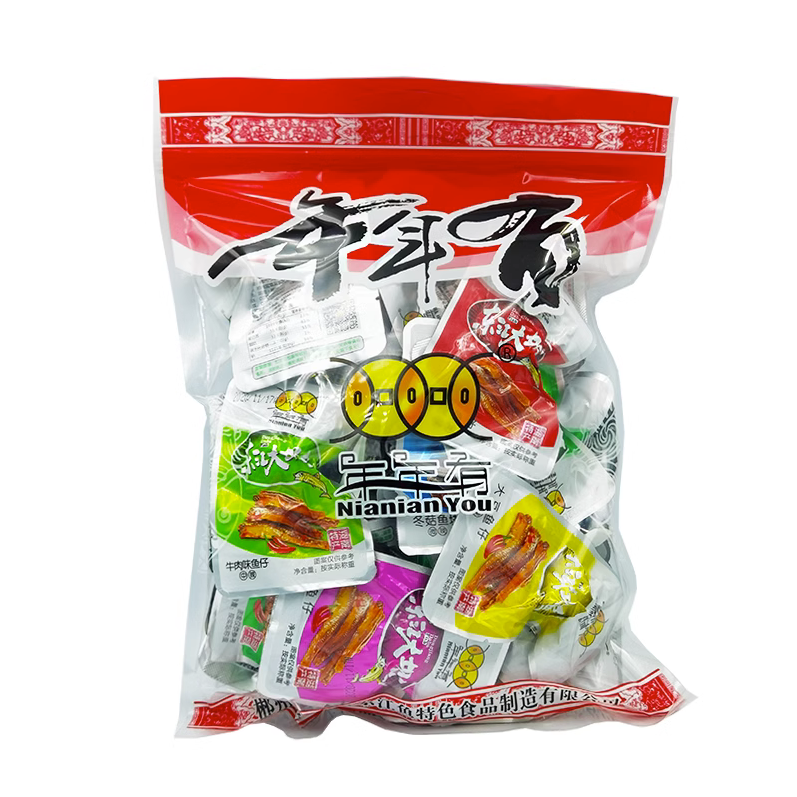 湖南郴州特产年年有（东江大坝）香辣小鱼仔块零食清水鱼500g下酒