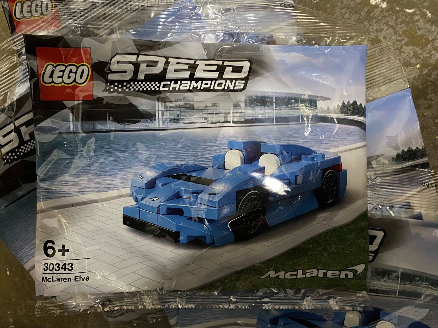 乐高 lego 30343 speed系列 迷你 迈凯伦elva赛车 正品积木玩具