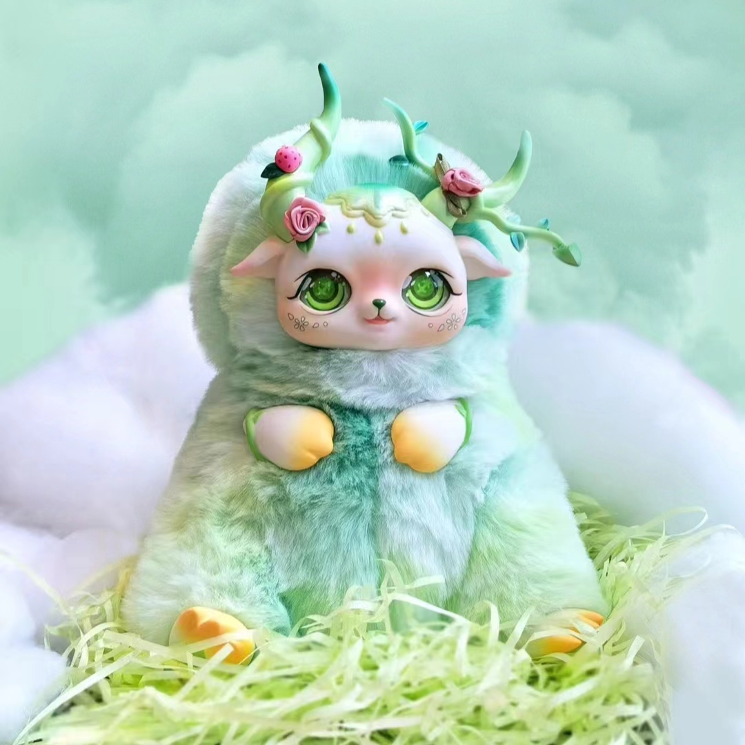 正版萌宝小星林之密语十二星座系列可爱女生日礼物大毛绒玩具盲盒
