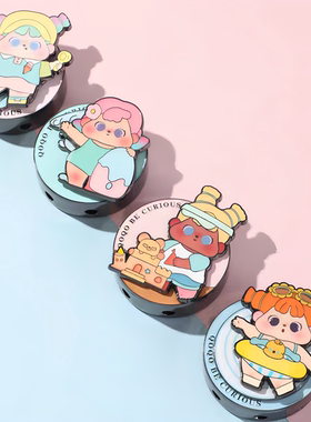 正版QOQO陪你去看海盲盒TO SEA WITH YOU手办公仔潮玩具桌面摆件