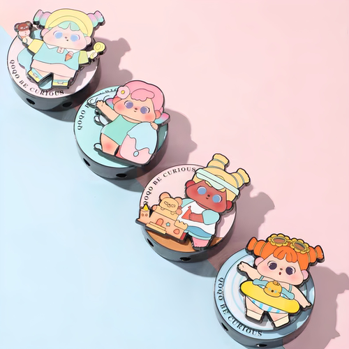 正版QOQO陪你去看海盲盒TO SEA WITH YOU手办公仔潮玩具桌面摆件