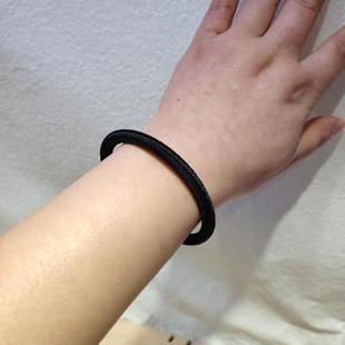 一缕青丝本命年迦叶金刚结手绳手工编织可加头发定制刻字情侣礼物