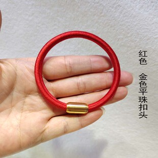 一缕青丝可加头发本命年红绳迦叶金刚结手绳情侣闺蜜礼物定制刻字