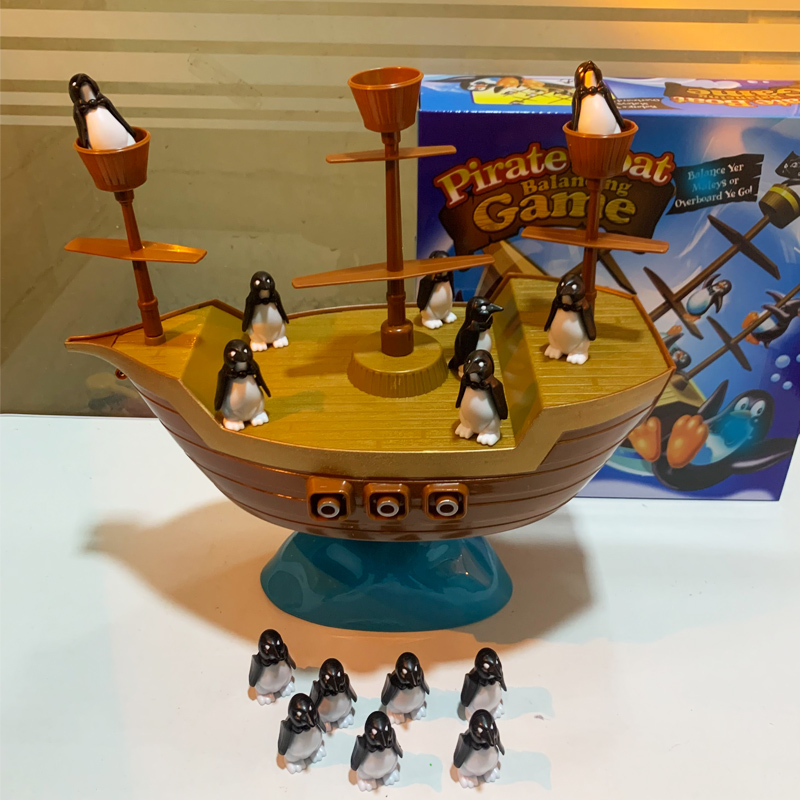 海盗船桌面游戏亲子互动儿童益智