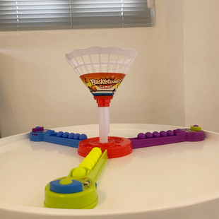 儿童益智玩具手指弹射桌面篮球玩具多人投篮桌游 亲子互动游戏
