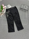 百搭休闲裤 女款 韩系复古气质显瘦刺绣七分休闲裤 高品质时尚