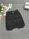 时尚 设计洋气个性 百搭半身裙 裙新款 多口袋设计甜酷风牛仔工装