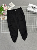 百搭休闲裤 女款 韩系复古甜美气质显瘦百搭七分裤 高品质时尚