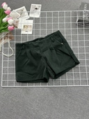 百搭休闲裤 高品质新款 女款 韩系复古绿色呢气质显瘦短裤 时尚