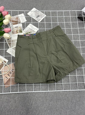 俏丽时尚百搭显瘦短裤裙女宽松舒适气质款简约休闲通勤阔腿裤子
