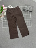 西裤 高品质时尚 百搭休闲裤 女款 韩系复古气质显瘦百搭九分休闲裤