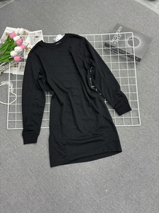 简约百搭裙子 韩系气质休闲百搭显瘦连衣裙女款 2026新款 时尚