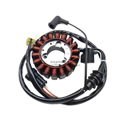 适用比亚乔X7阿普利亚SR MAX300 NEXUS250电喷磁电机定子线圈总成