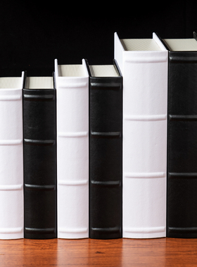 现代假书仿真书本装饰品道具摆件